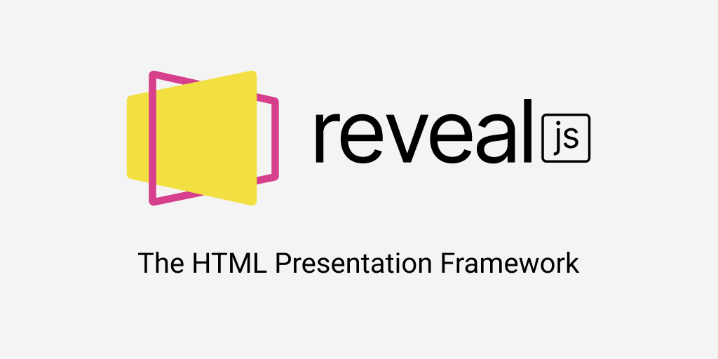 The Html Presentation Framework Reveal Js